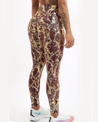 Female High Waist Stretch Yoga Leggings