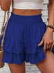Ruffled High Waisted Shorts