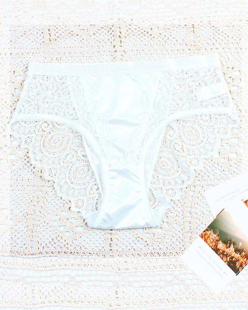 Sexy Lace-Trimmed Panties