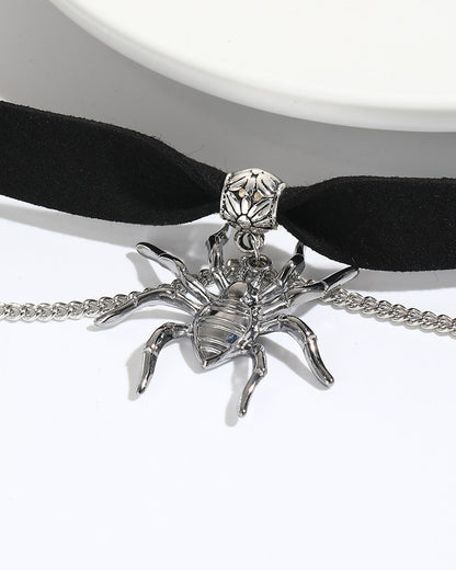 Halloween goth necklace