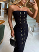 Modern Elegant Riding Top Midi Skirt Set