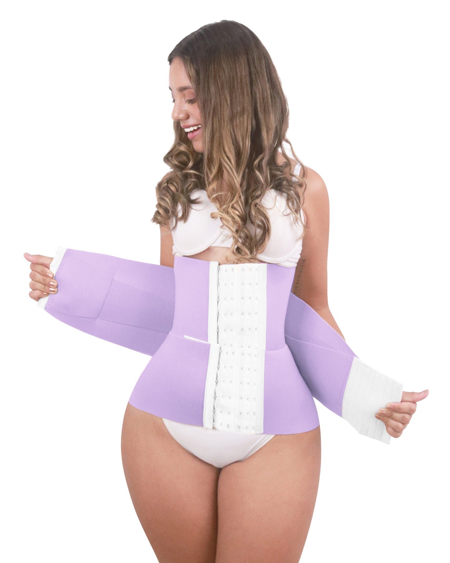 Underbust Waist Corsets Breathable Girdle Tummy Control Hourglass Postpartum Body Shaper