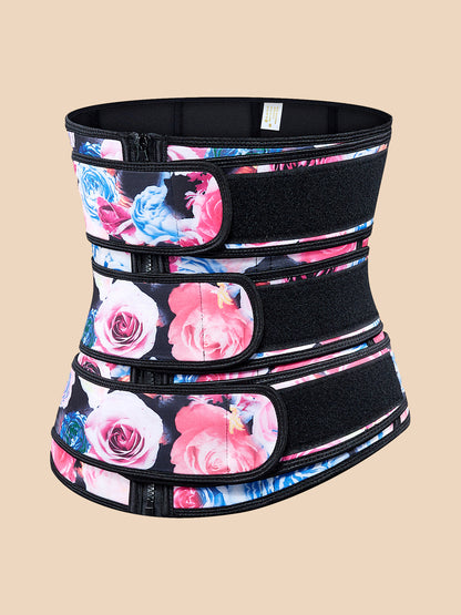 Sweat Belt Sports Abdominal Belt Shapewear Triple Reinforcement Belt