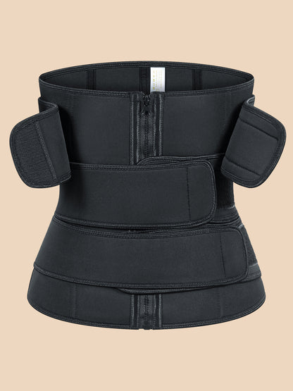 Body-Shaping Zip-Reinforced Neoprene Corset
