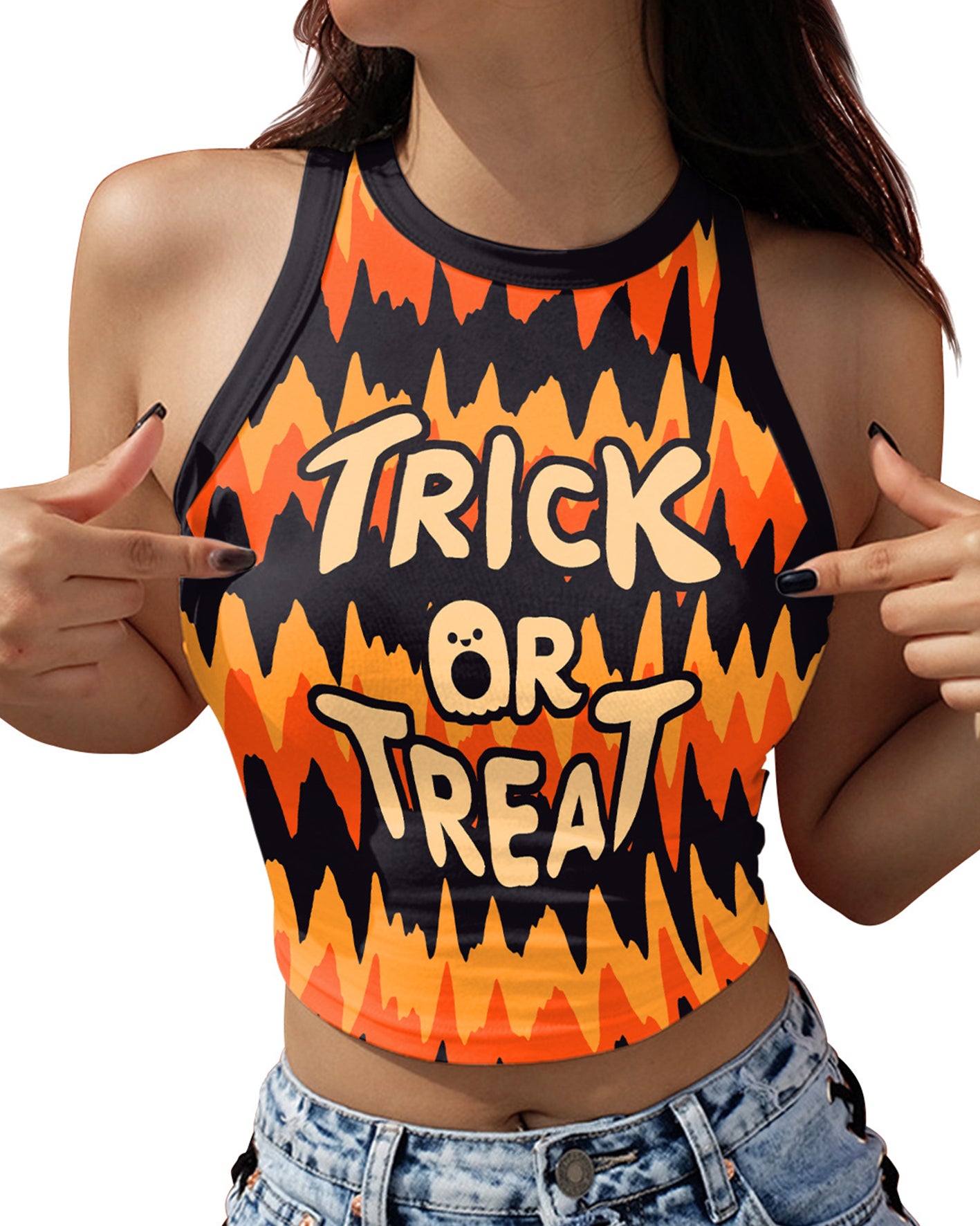 Halloween Yoga Vest