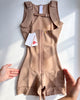 Adjustable Strap Mid-Thigh Bodysuit Shapewear with Butt Lifter