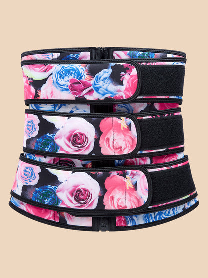 Sweat Belt Sports Abdominal Belt Shapewear Triple Reinforcement Belt