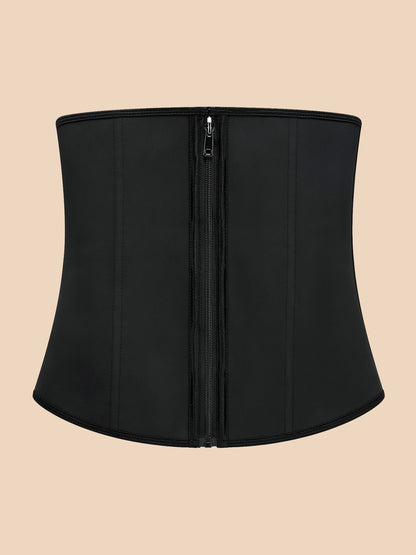 Corset Latex Buckle Waist Corset Belt LATEX Rubber Straps Corset