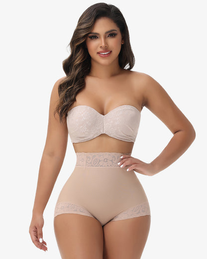 Invisible Low Waist Seamless Tummy Control Butt Push Up Short