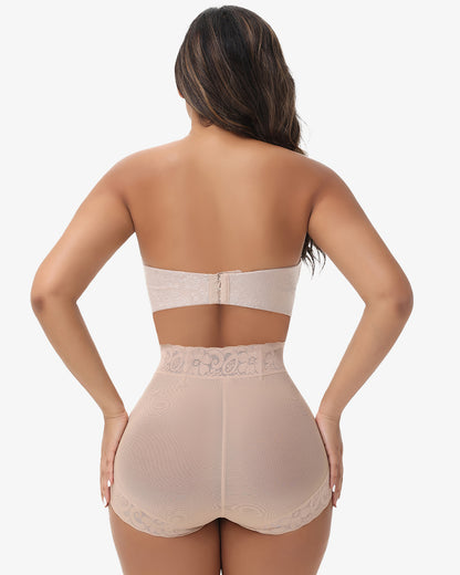 Invisible Low Waist Seamless Tummy Control Butt Push Up Short