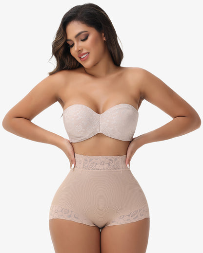 Invisible Low Waist Seamless Tummy Control Butt Push Up Short