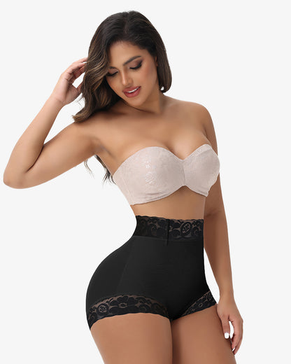 Invisible Low Waist Seamless Tummy Control Butt Push Up Short