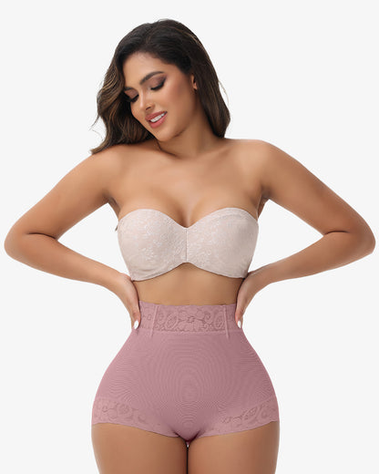 Invisible Low Waist Seamless Tummy Control Butt Push Up Short