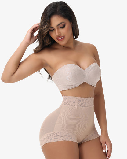 Invisible Low Waist Seamless Tummy Control Butt Push Up Short