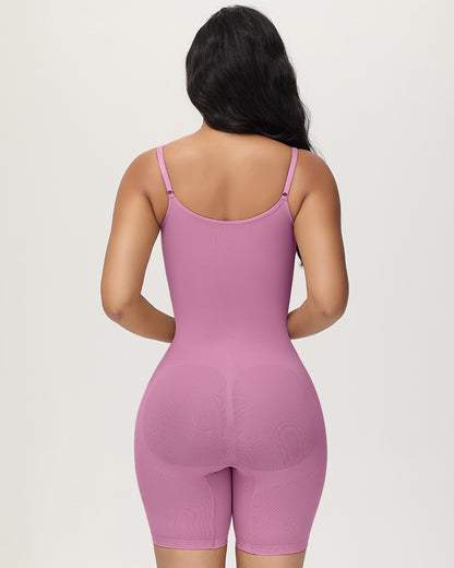 High Elastic Adjustable Strap Bodysuit Invisible Butt Lifter Tummy Control Shapewear Open Crotch Thigh Slimmer Bodyshaper