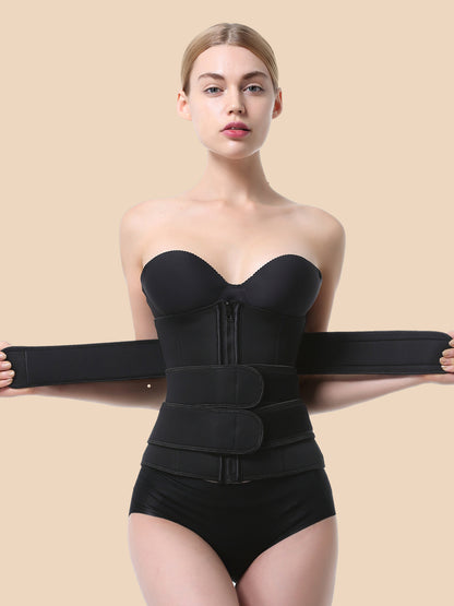 Body-Shaping Zip-Reinforced Neoprene Corset