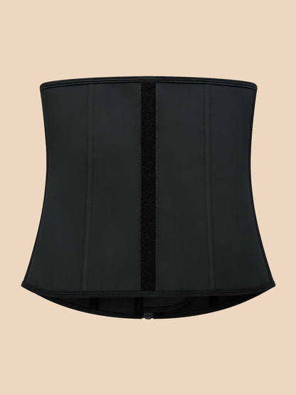 Corset Latex Buckle Waist Corset Belt LATEX Rubber Straps Corset