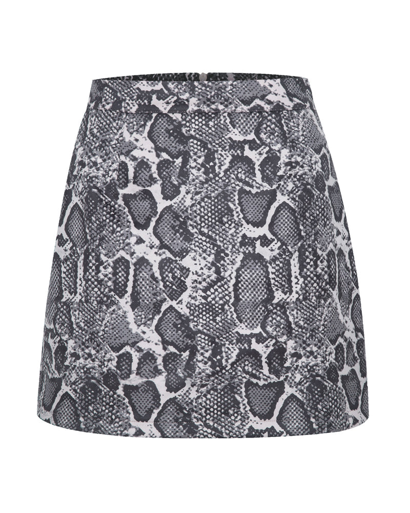 Leopard Print Sexy Hip Skirt