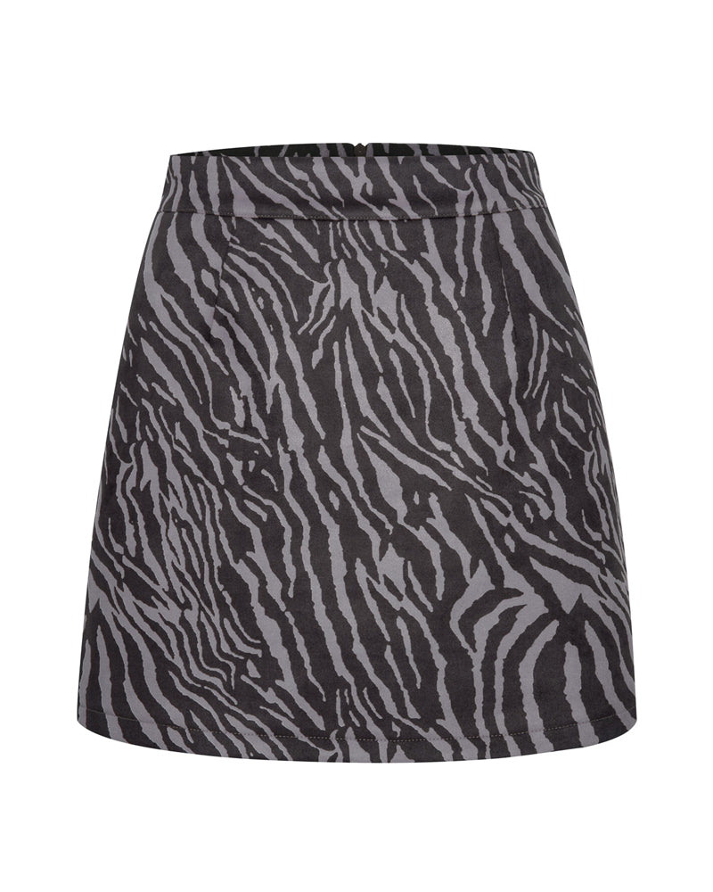 Leopard Print Sexy Hip Skirt