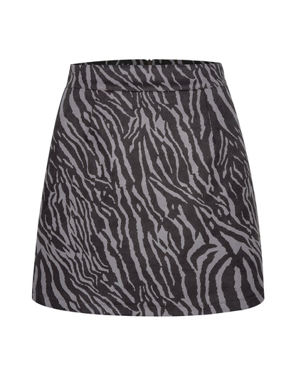 Leopard Print Sexy Hip Skirt