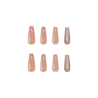 Diamond Studded Glitter Wearable Manicure