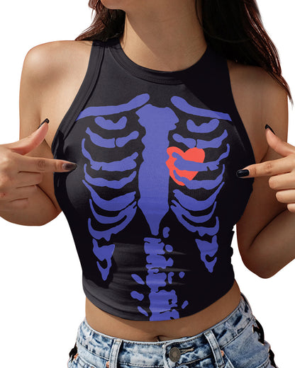 Halloween Yoga Vest