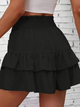 Ruffled High Waisted Shorts