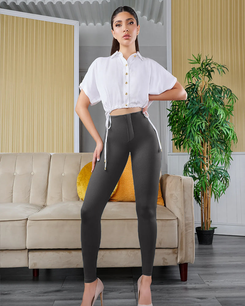 Tummy Control High Waist Seamless Butt Lifting Slimming Luxury Booty Yoga Pants