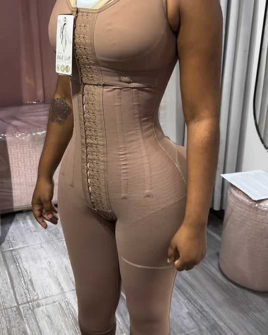 Fajas Colombianas Melibelt Girdle with 7 Bones, Wireless soft cups
